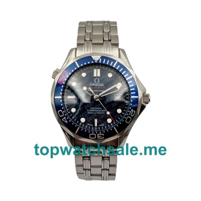 UK 41MM Blue Dials Omega Seamaster 300M 212.30.41.20.01.005 Replica Watches
