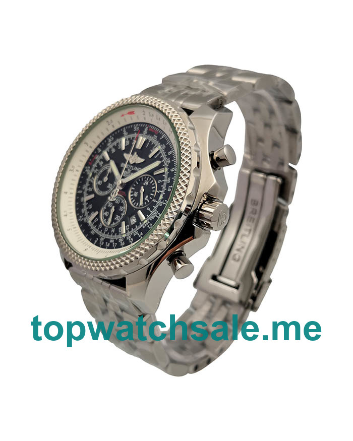 UK 47MM Blue Dials Breitling Bentley A25362 Replica Watches