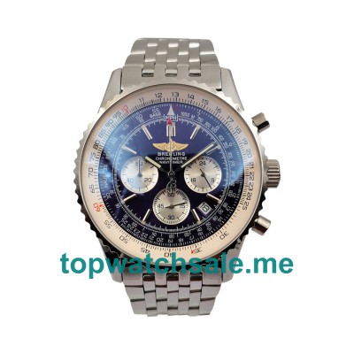 UK 42MM Blue Dials Breitling Navitimer A23322 Replica Watches
