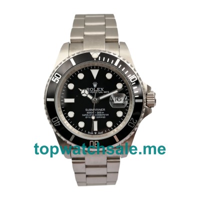 UK 40MM Black Dials Rolex Submariner 116610 LN Replica Watches