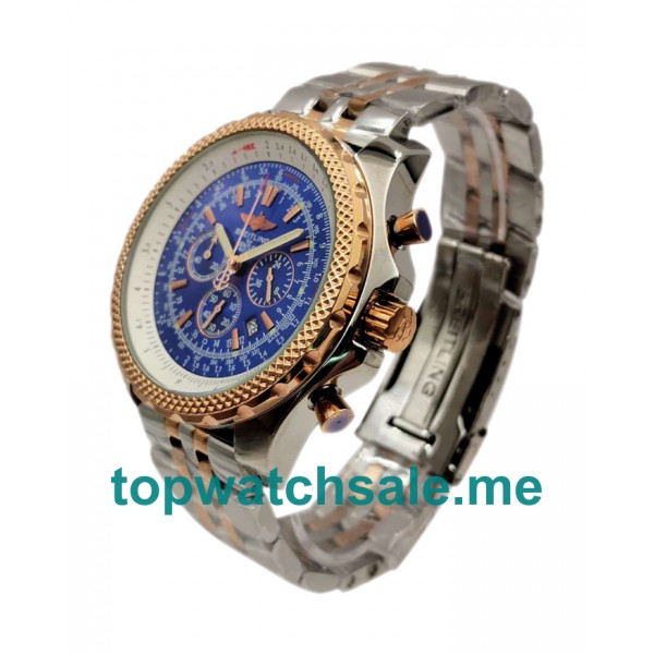 UK 48MM Blue Dials Breitling Bentley Motors A25362 Replica Watches