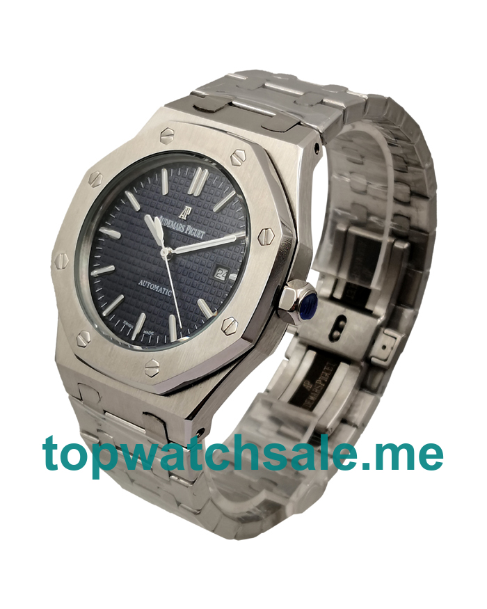 UK 44MM Replica Audemars Piguet Royal Oak 15400ST.OO.1220ST.01 Black Dials Watches