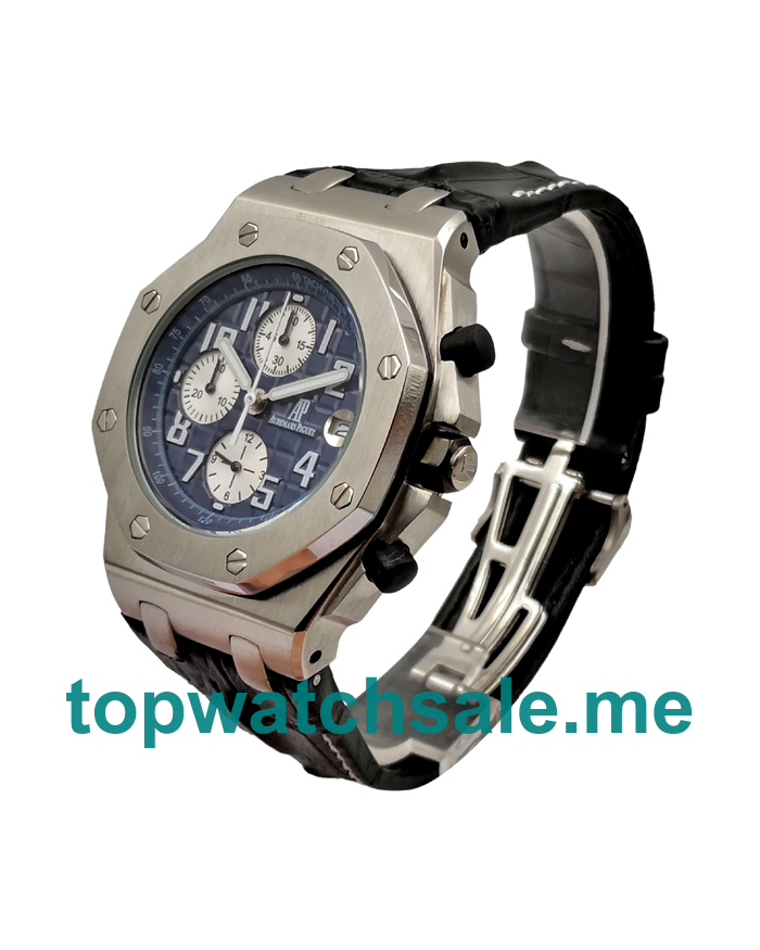 UK 42MM Replica Audemars Piguet Royal Oak Offshore 26170ST Blue Dials Watches