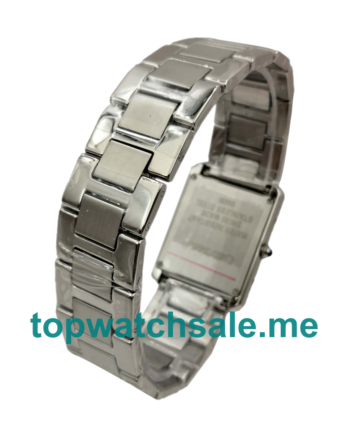 UK 27MM Steel Cartier Tank Francaise W5200014 Replica Watches