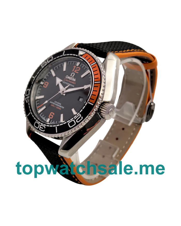 UK 43.5MM Replica Omega Seamaster Planet Ocean 215.32.44.21.01.001 Black Dials Watches