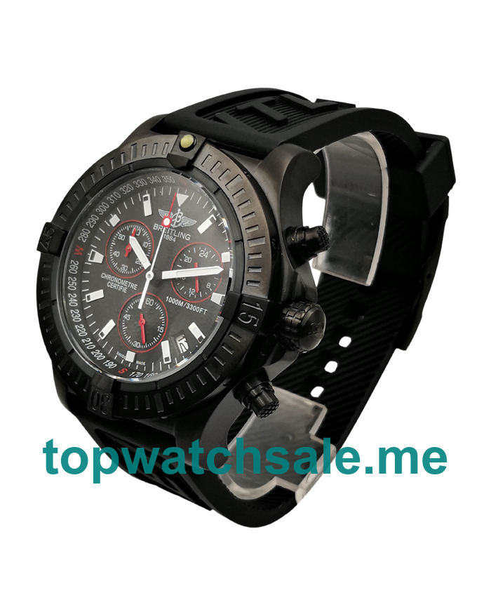 UK AAA Quality Breitling Avenger Seawolf Replica Watches With Black Dials For Men