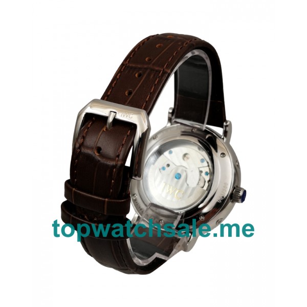 UK 46MM White Dials IWC Portofino 171291 Replica Watches
