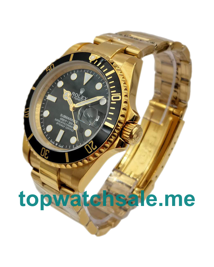 UK 40MM Black Dials Rolex Submariner 116618 LN Replica Watches