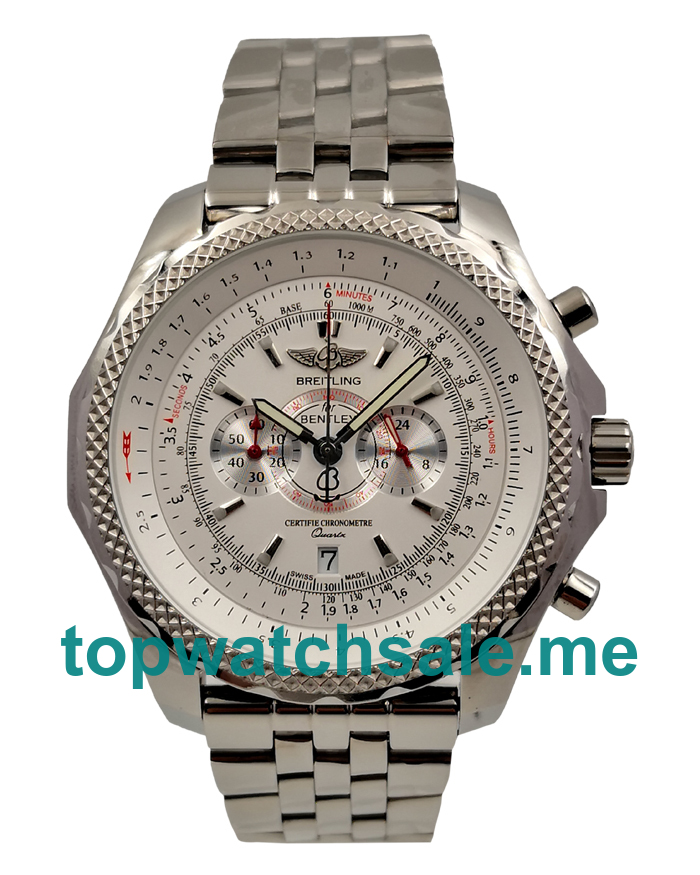 UK 48MM White Dials Breitling Bentley E27365 Replica Watches