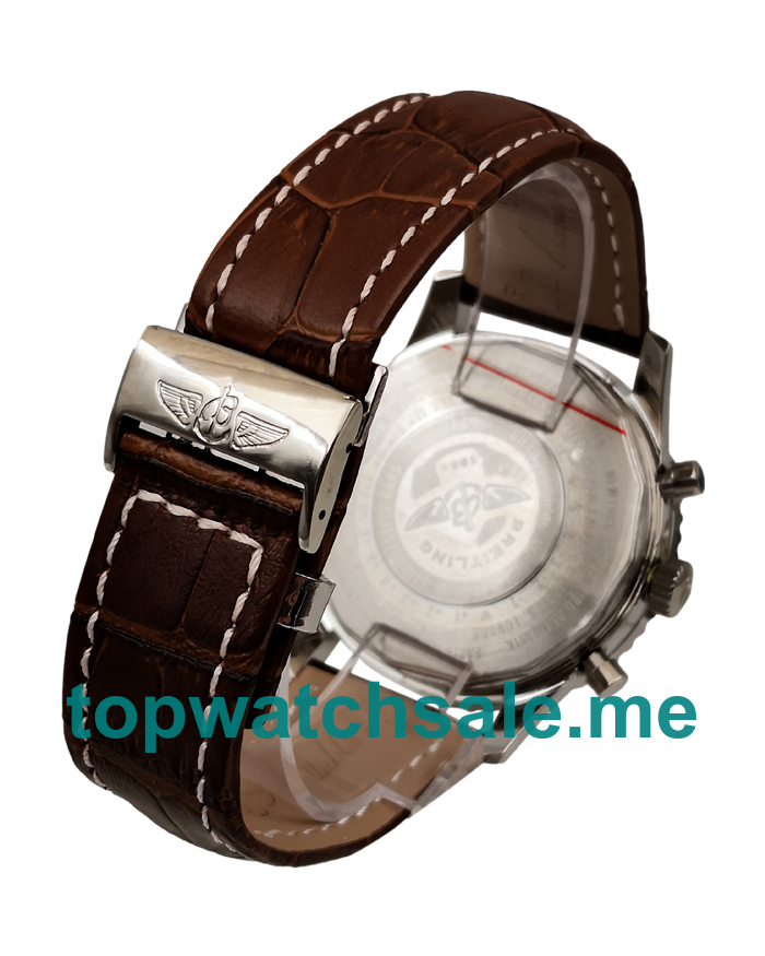 UK 46MM Black Dials Breitling Navitimer World A24322 Replica Watches