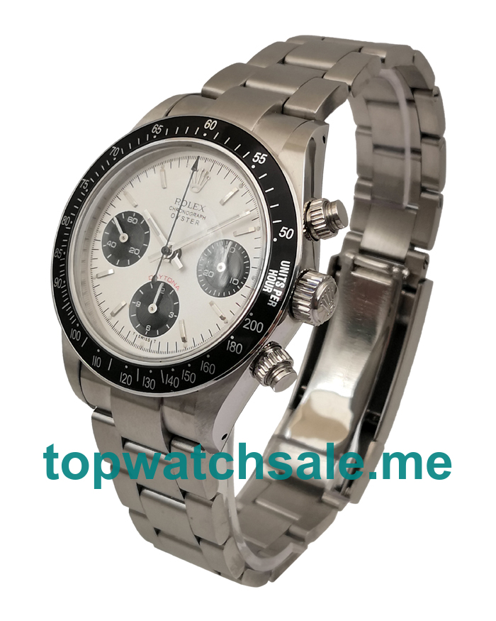 UK Swiss Movement Rolex Daytona Ref.6263 Fake Watches With White Dials Online