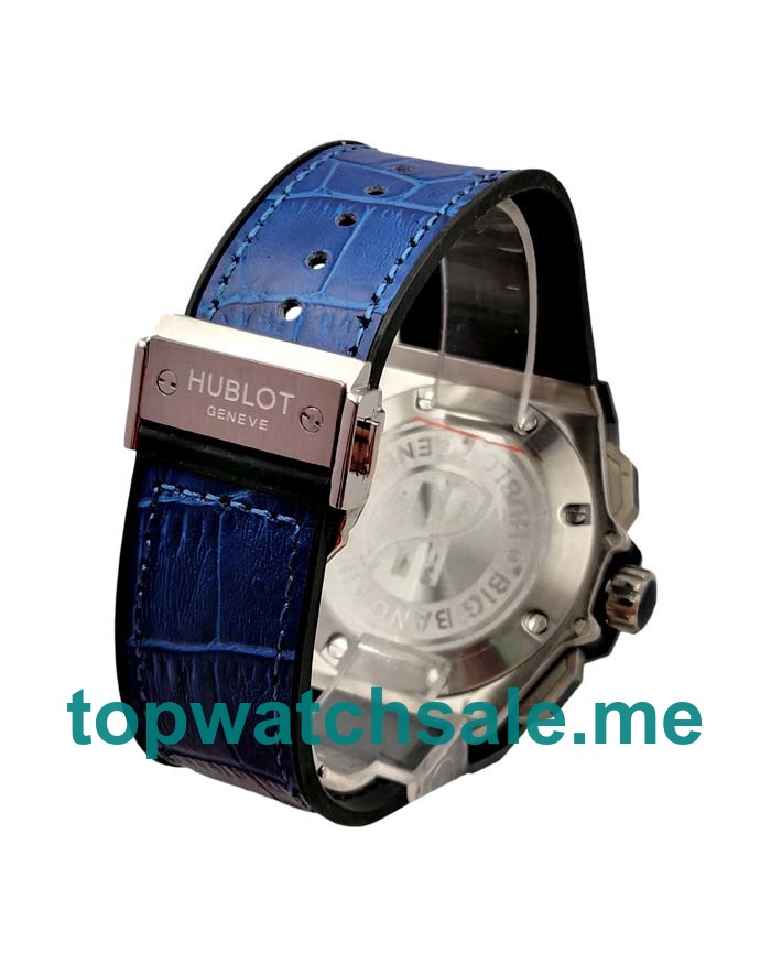 UK 46MM Blue Bezels Hublot King Power 701.NQ.0137.GR.SPO14 Replica Watches