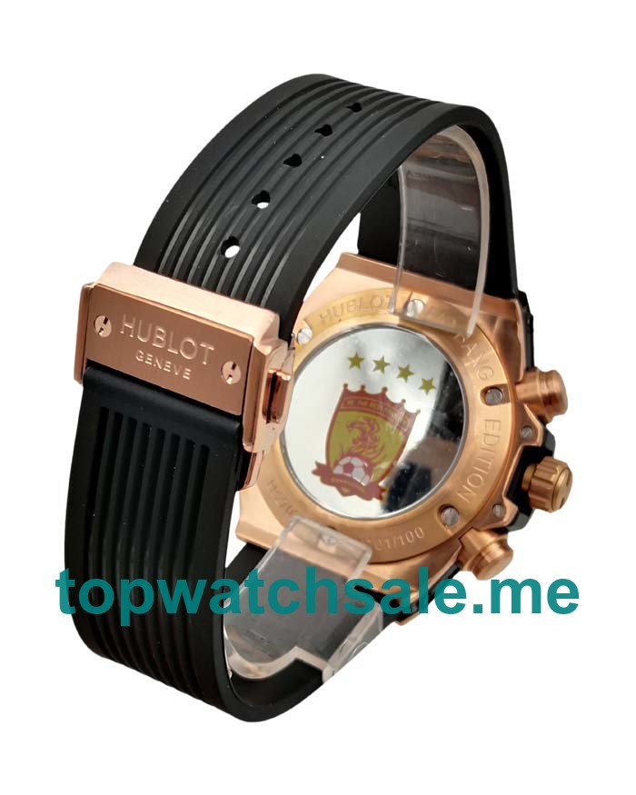 UK 44MM Rose Gold And Ceramic Replica Hublot Big Bang 411.OM.1180.RX Watches