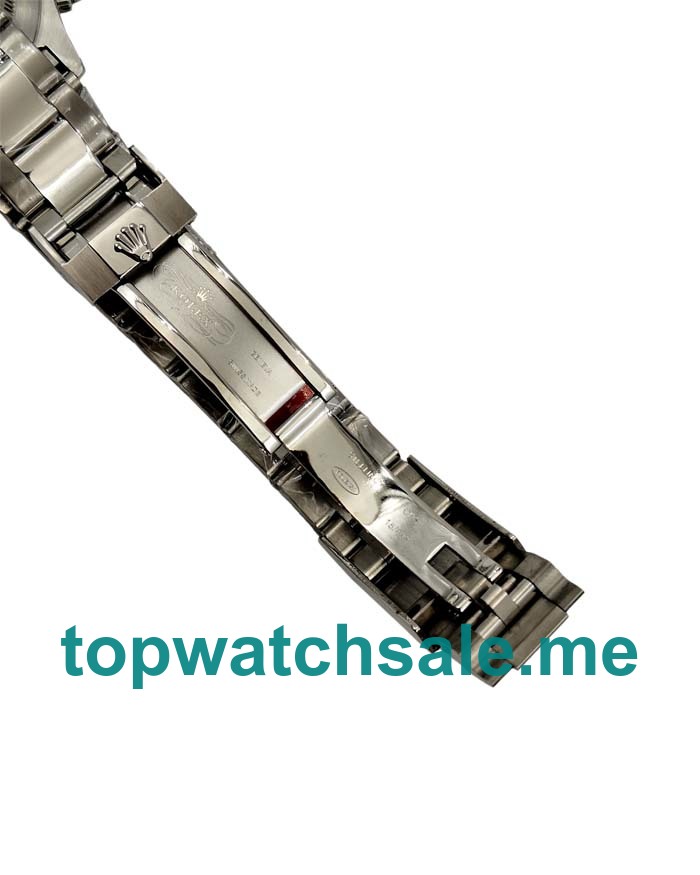 UK 40 MM Cheap Rolex Daytona 116520 Replica Watches With Black Dials For Men