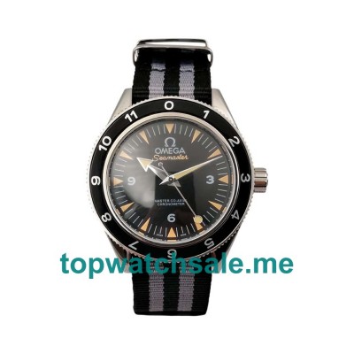 UK 42MM Black Dials Omega Seamaster 233.32.41.21.01.001 Replica Watches