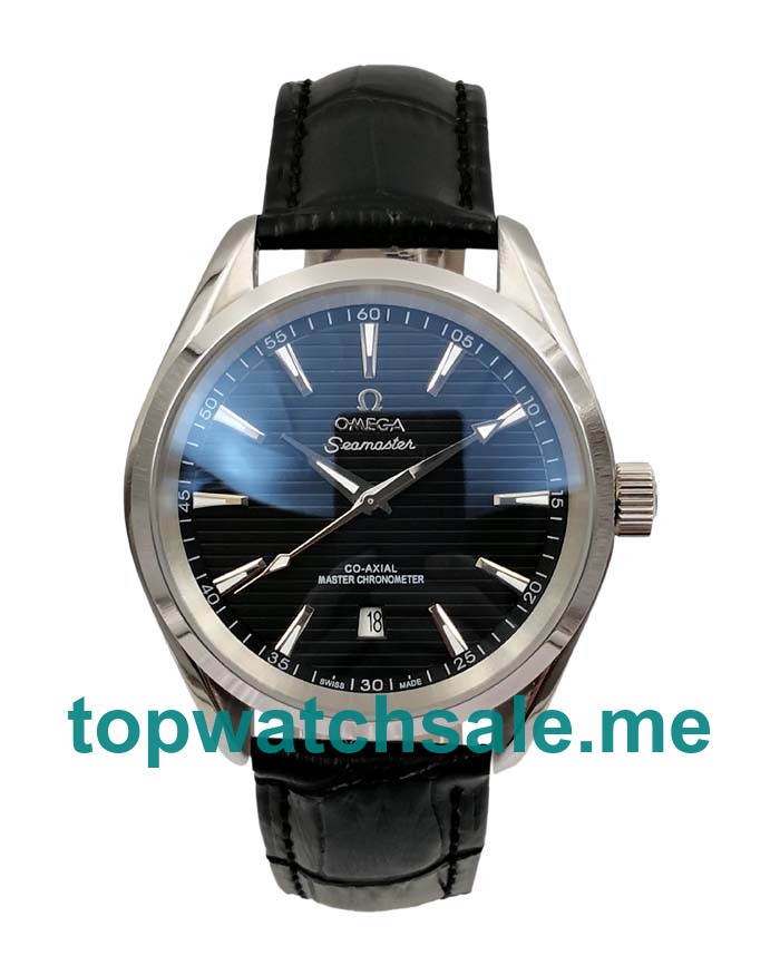 UK 41MM Black Dials Omega Seamaster Aqua Terra 150 M 220.13.41.21.01.001 Replica Watches