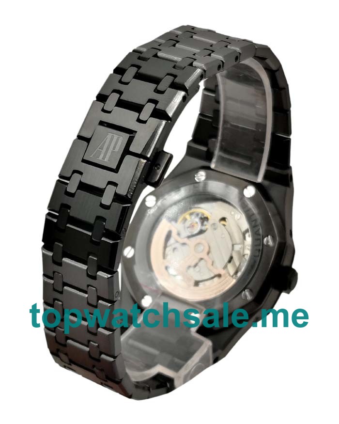 UK 42MM Black Steel Replica Audemars Piguet Royal Oak 26470ST Watches